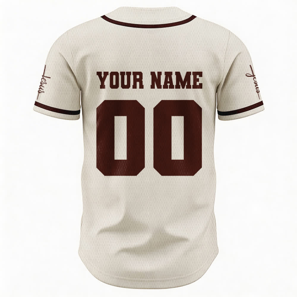 Christianartworkshop Klassisches Jesus Personalisierte Sportbekleidung Unisex Baseballtrikot - image 59