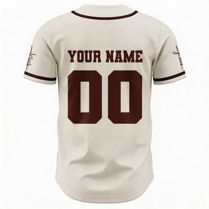 Christianartworkshop Klassisches Jesus Personalisierte Sportbekleidung Unisex Baseballtrikot - image 59
