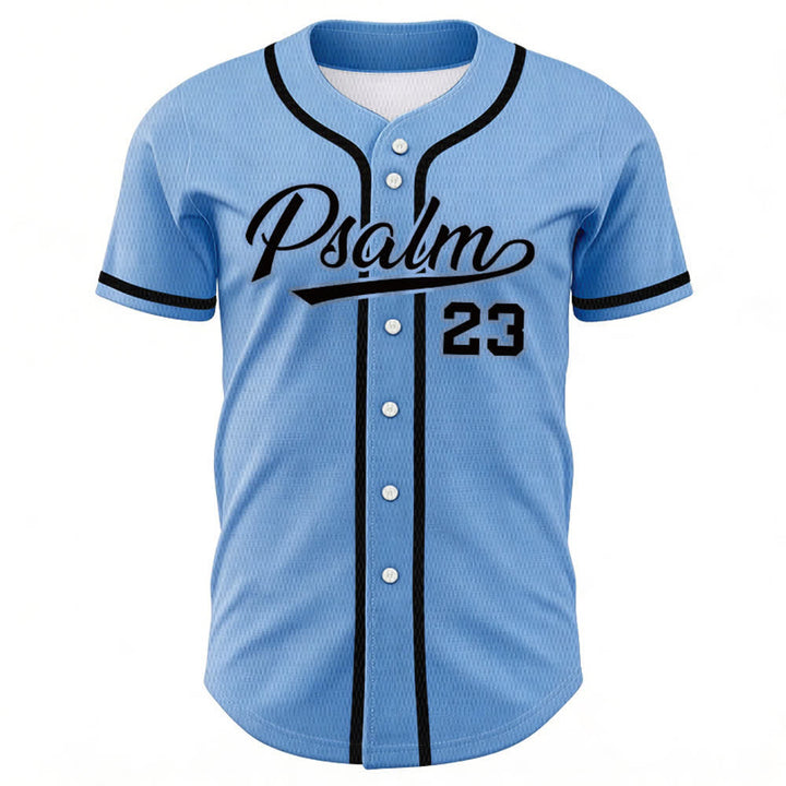 Christianartworkshop Retro Sport Style Psalm 23 Unisex Baseball Jersey - image 36