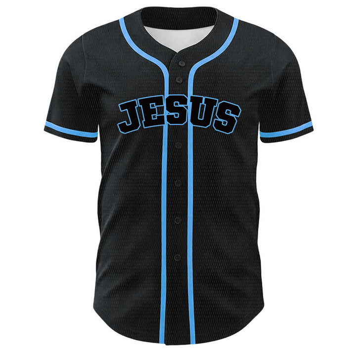 Christianartworkshop Team Jesus Nummer 7 Was Is Is To Come Unisex Baseballtrikot - image 2
