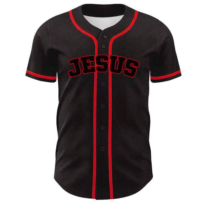 Christianartworkshop Team Jesus Nummer 7 Was Is Is To Come Unisex Baseballtrikot - image 14
