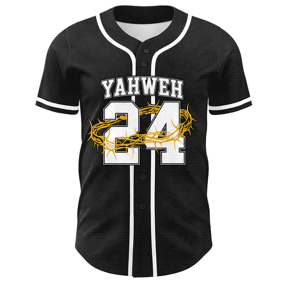 Christianartworkshop Jahwe 24 König der Herrlichkeit Psalm 24 Unisex-Baseballtrikot - image 7
