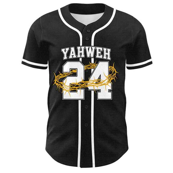 Christianartworkshop Jahwe 24 König der Herrlichkeit Psalm 24 Unisex-Baseballtrikot - image 7