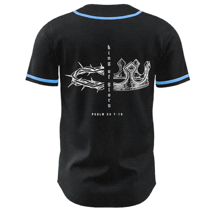 Christianartworkshop Jahwe 24 König der Herrlichkeit Psalm 24 Unisex-Baseballtrikot - image 2