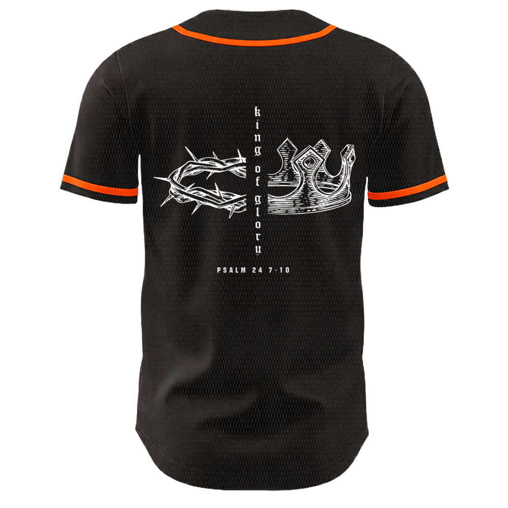 Christianartworkshop Jahwe 24 König der Herrlichkeit Psalm 24 Unisex-Baseballtrikot - image 17