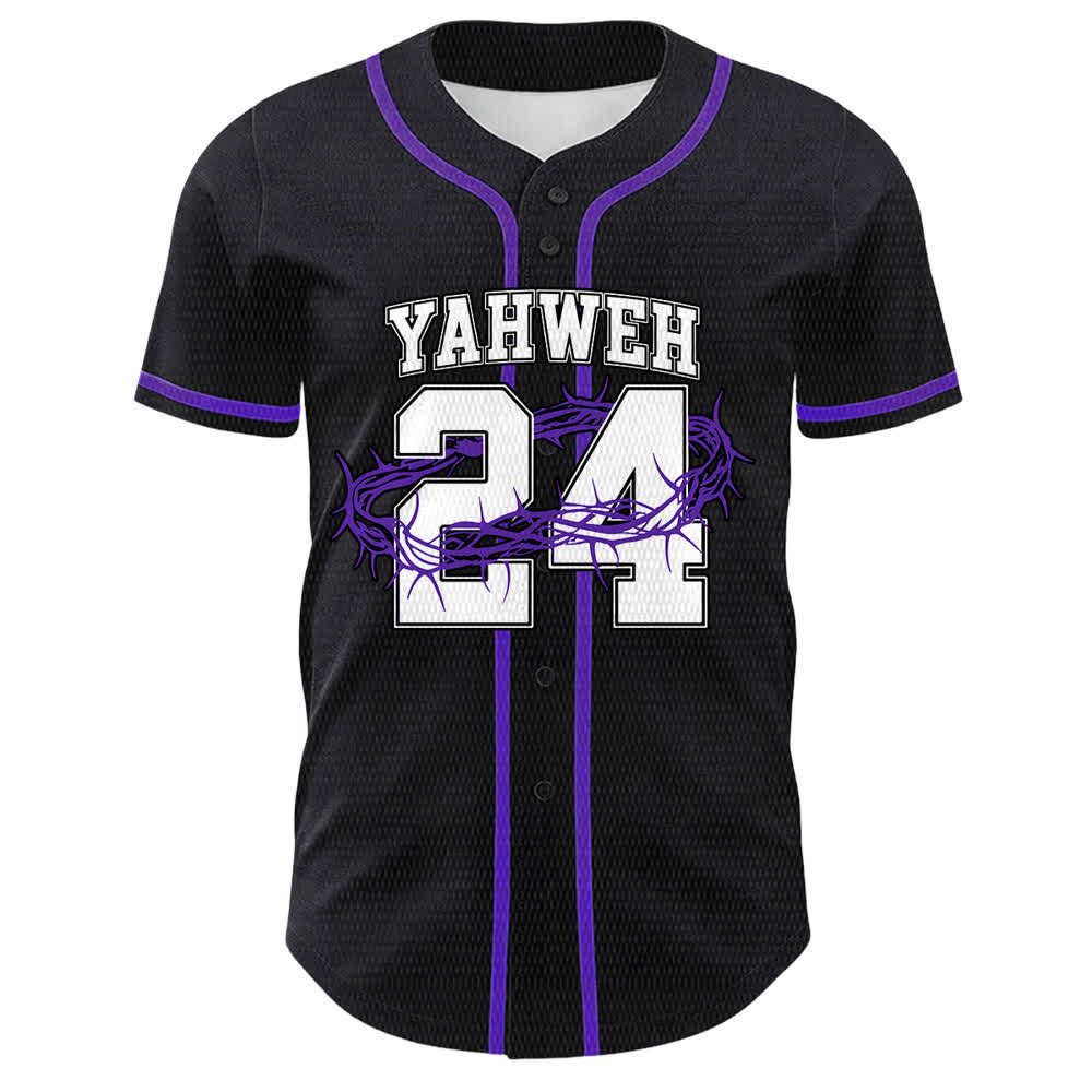 Christianartworkshop Jahwe 24 König der Herrlichkeit Psalm 24 Unisex-Baseballtrikot - image 22