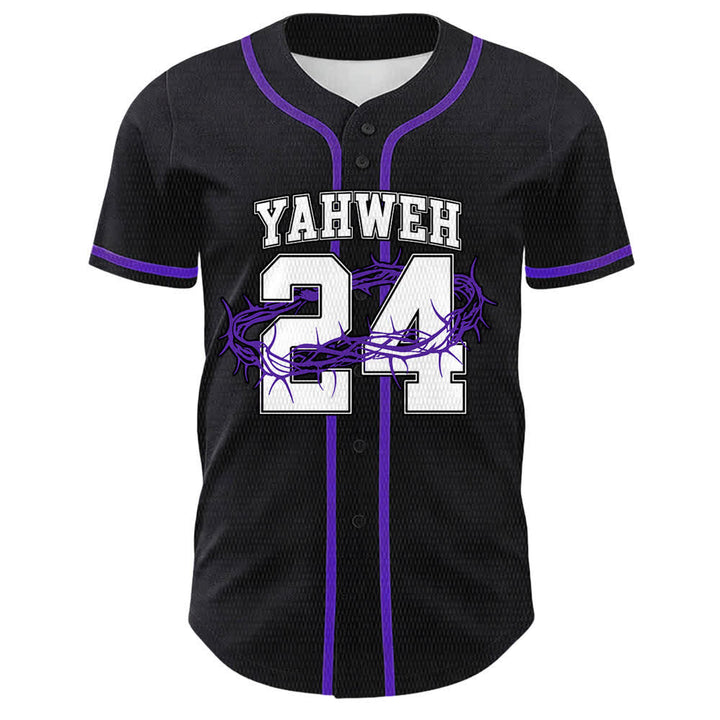 Christianartworkshop Jahwe 24 König der Herrlichkeit Psalm 24 Unisex-Baseballtrikot - image 22