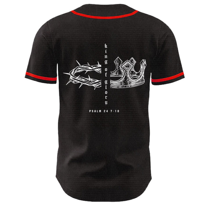 Christianartworkshop Jahwe 24 König der Herrlichkeit Psalm 24 Unisex-Baseballtrikot - image 14