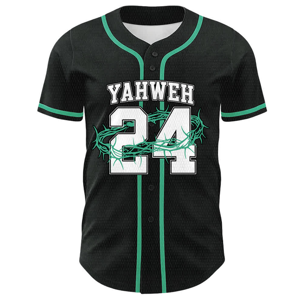 Christianartworkshop Jahwe 24 König der Herrlichkeit Psalm 24 Unisex-Baseballtrikot - image 25