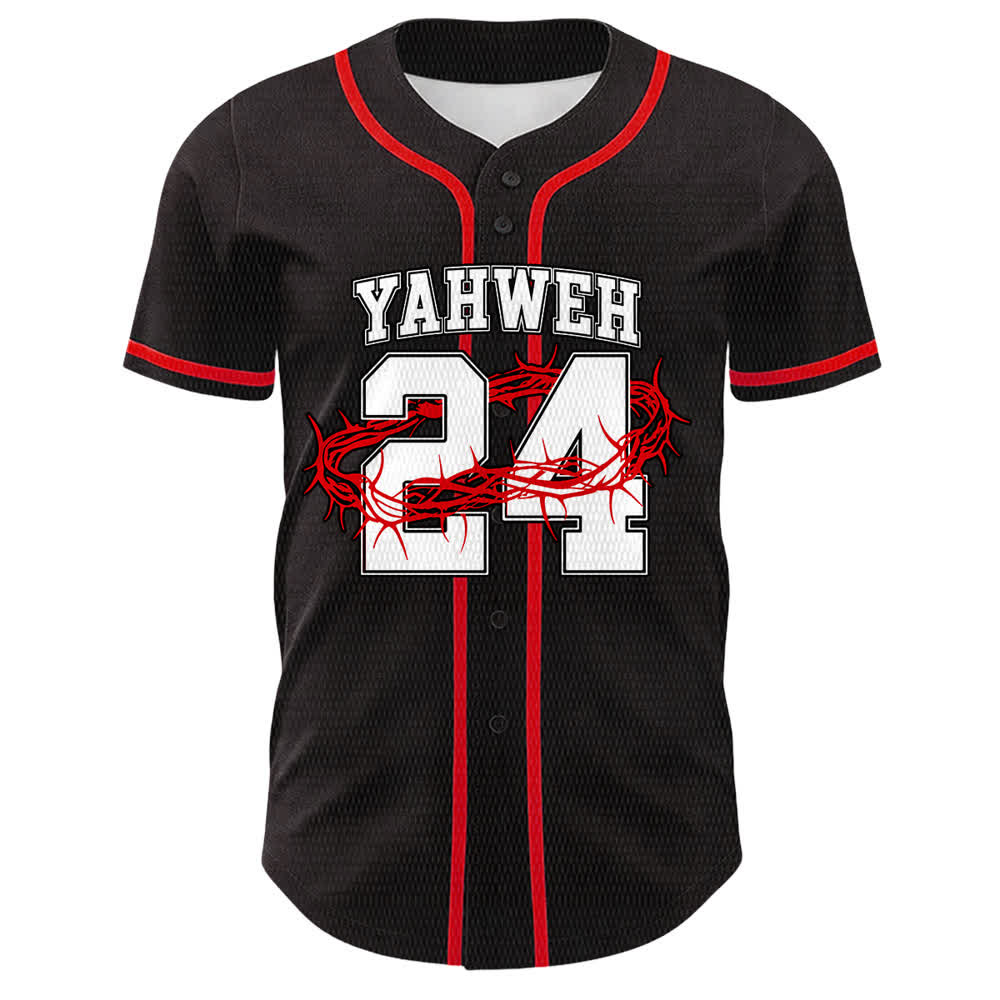 Christianartworkshop Jahwe 24 König der Herrlichkeit Psalm 24 Unisex-Baseballtrikot - image 13