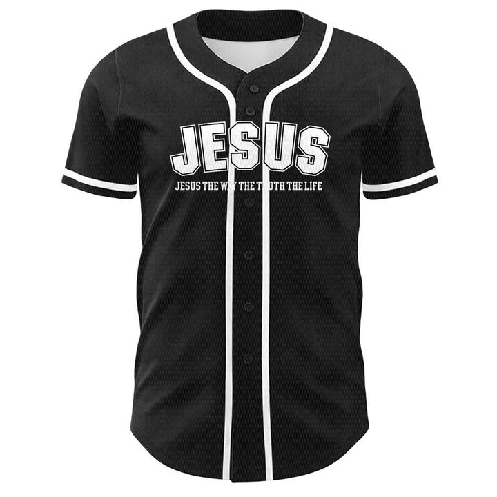 Christianartworkshop Jesus Psalm 23 Der Herr ist mein Hirte Unisex Baseballtrikot - image 8