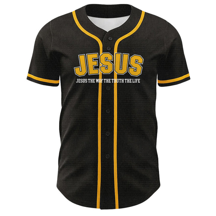 Christianartworkshop Jesus Psalm 23 Der Herr ist mein Hirte Unisex Baseballtrikot - image 2