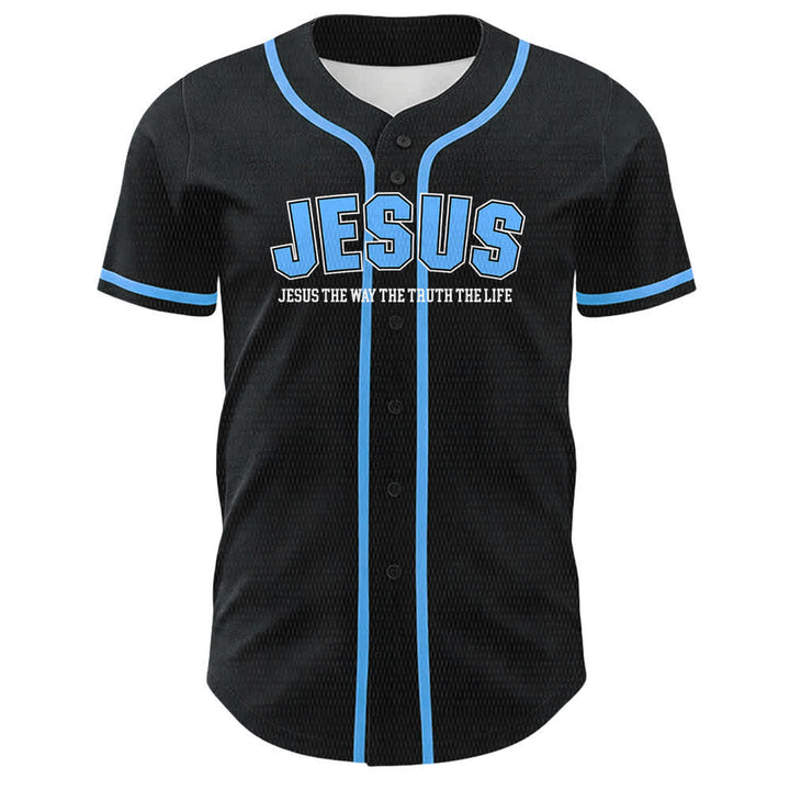 Christianartworkshop Jesus Psalm 23 Der Herr ist mein Hirte Unisex Baseballtrikot - image 5