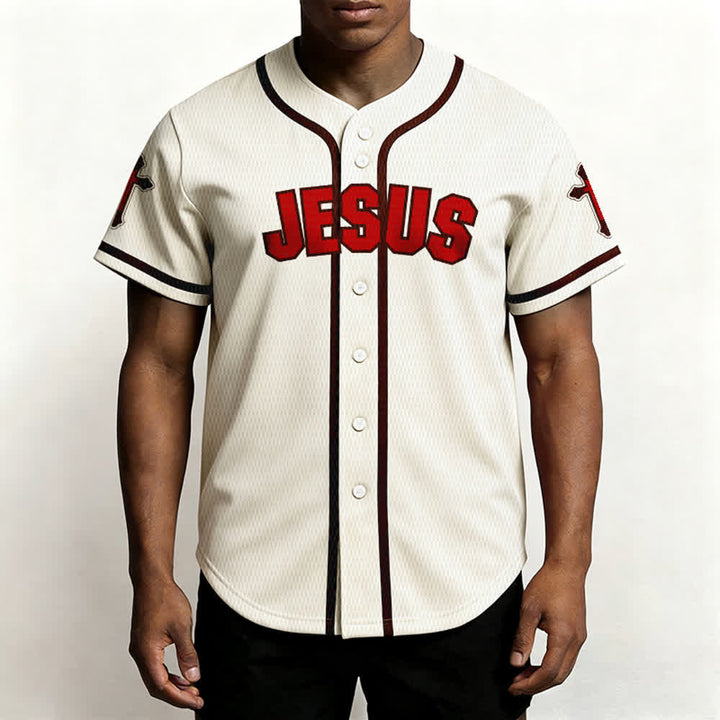 Christianartworkshop Das Kreuz ist der Beweis für Gottes Liebe Unisex-Baseballtrikot - image 4