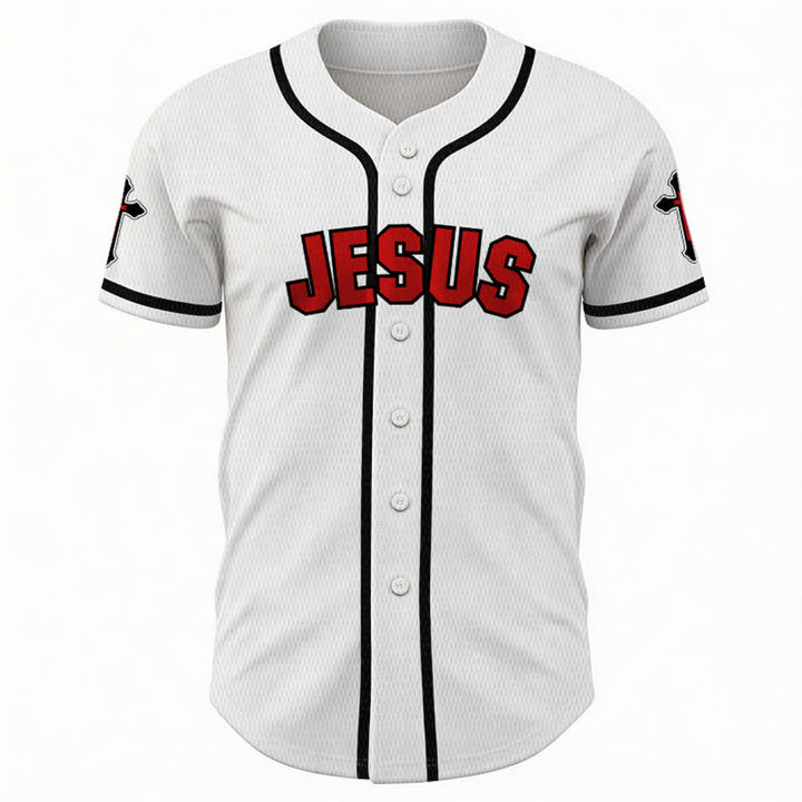 Christianartworkshop Das Kreuz ist der Beweis für Gottes Liebe Unisex-Baseballtrikot - image 9