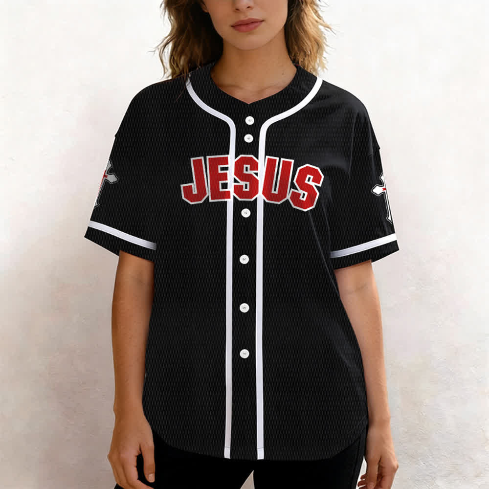 Christianartworkshop Das Kreuz ist der Beweis für Gottes Liebe Unisex-Baseballtrikot - image 20