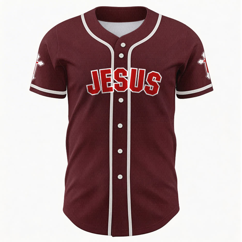 Christianartworkshop Das Kreuz ist der Beweis für Gottes Liebe Unisex-Baseballtrikot - image 23