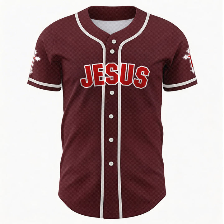 Christianartworkshop Das Kreuz ist der Beweis für Gottes Liebe Unisex-Baseballtrikot - image 23