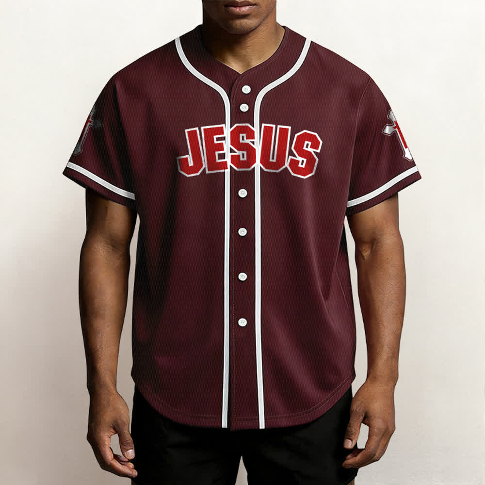 Christianartworkshop Das Kreuz ist der Beweis für Gottes Liebe Unisex-Baseballtrikot - image 27