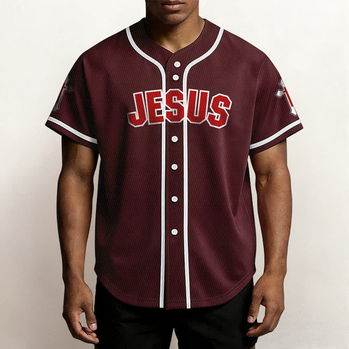 Christianartworkshop Das Kreuz ist der Beweis für Gottes Liebe Unisex-Baseballtrikot - image 27