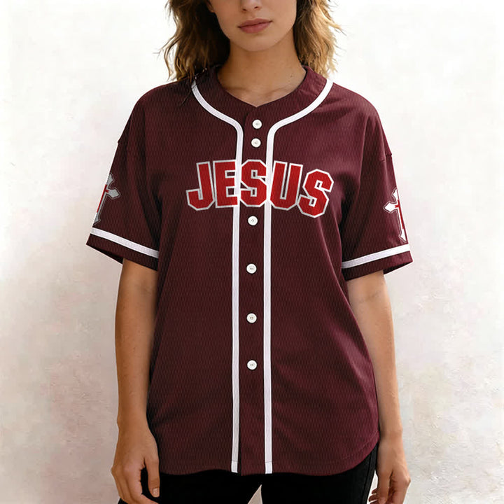 Christianartworkshop Das Kreuz ist der Beweis für Gottes Liebe Unisex-Baseballtrikot - image 25