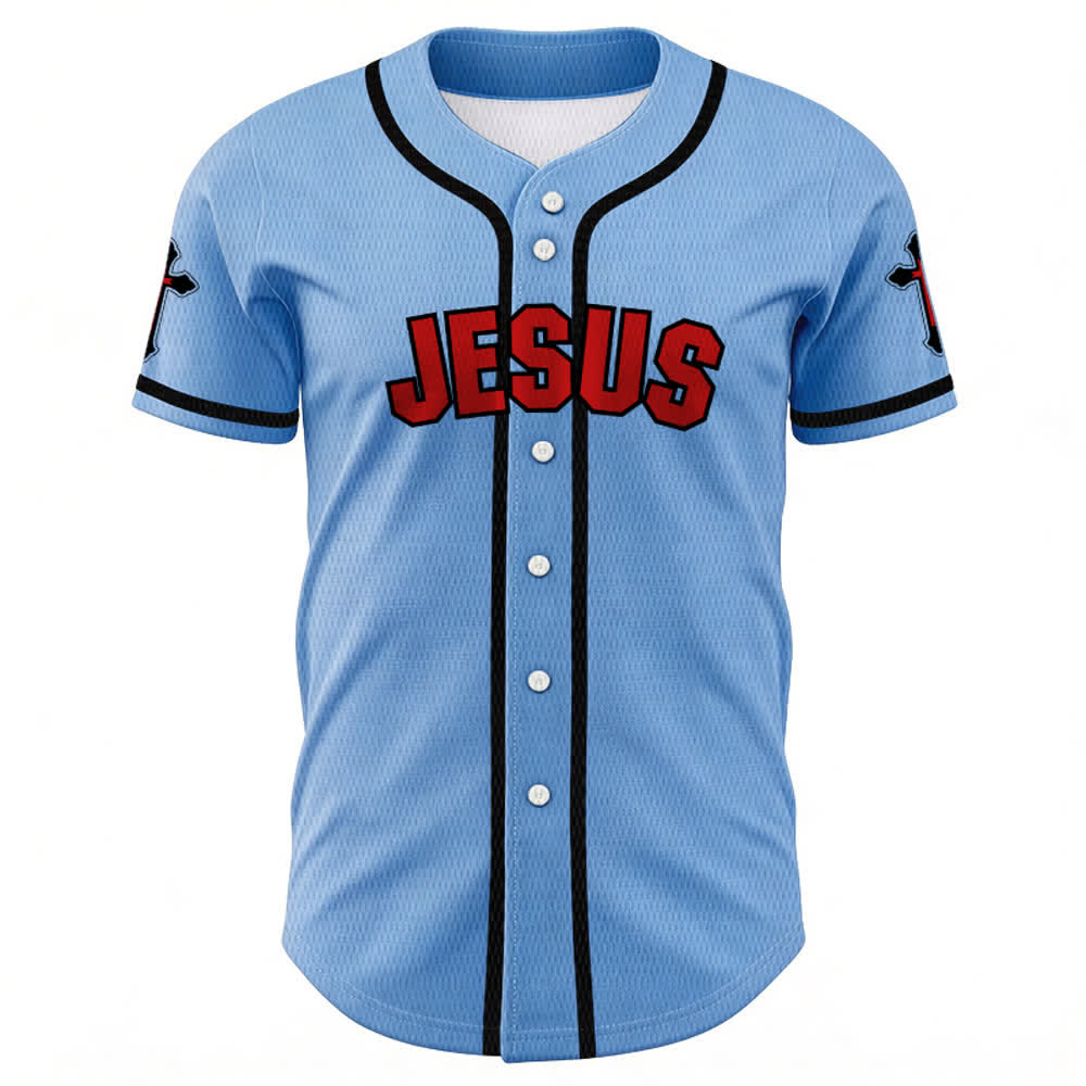 Christianartworkshop Das Kreuz ist der Beweis für Gottes Liebe Unisex-Baseballtrikot - image 30