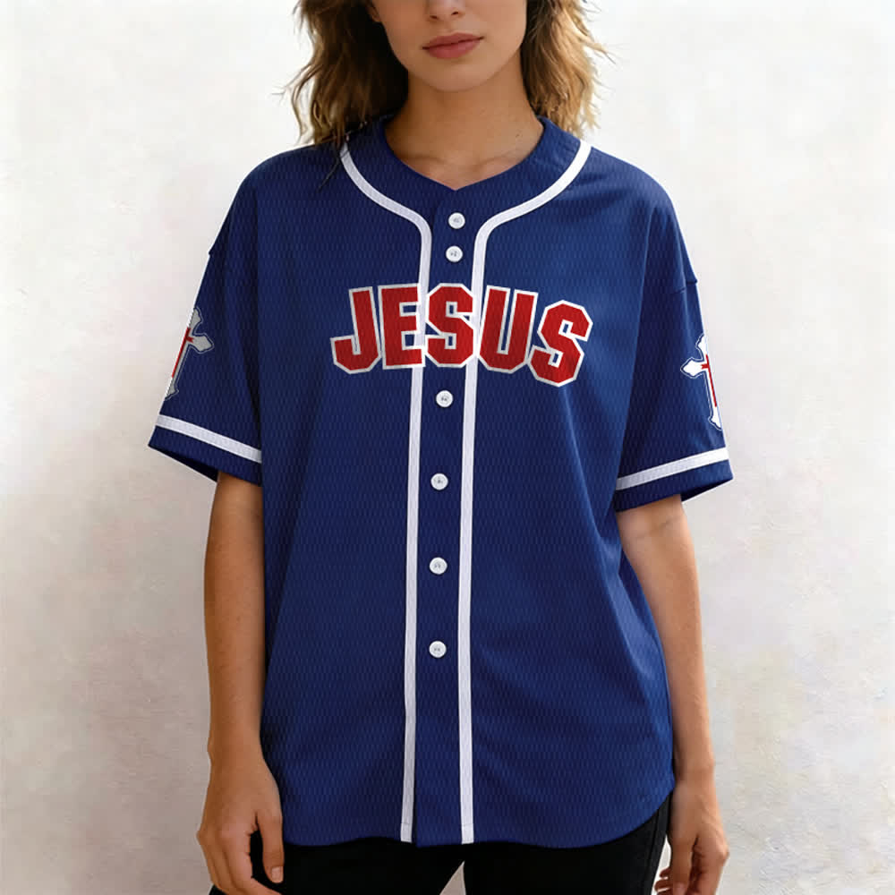 Christianartworkshop Das Kreuz ist der Beweis für Gottes Liebe Unisex-Baseballtrikot - image 39