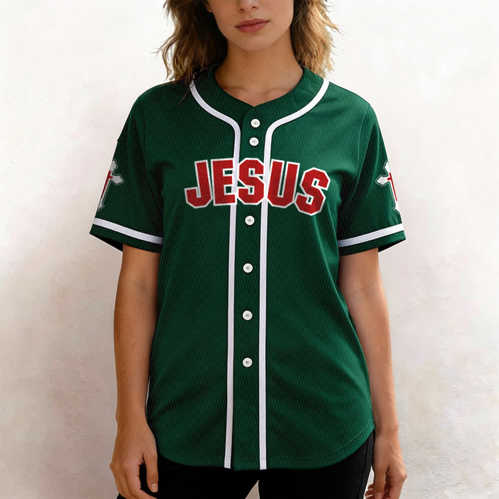 Christianartworkshop Das Kreuz ist der Beweis für Gottes Liebe Unisex-Baseballtrikot - image 48