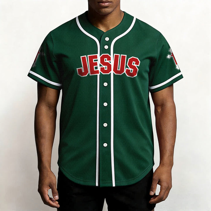 Christianartworkshop Das Kreuz ist der Beweis für Gottes Liebe Unisex-Baseballtrikot - image 46