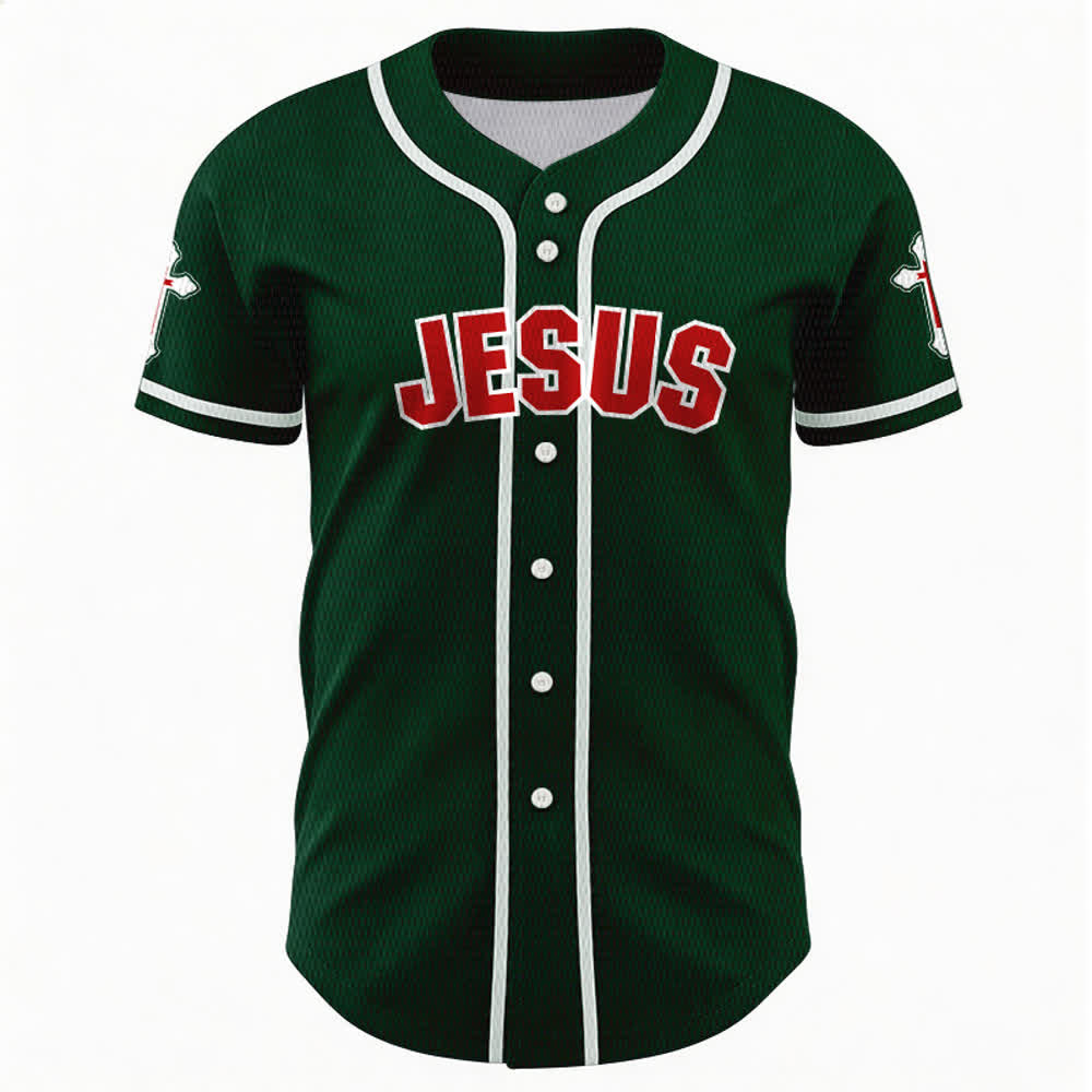 Christianartworkshop Das Kreuz ist der Beweis für Gottes Liebe Unisex-Baseballtrikot - image 44