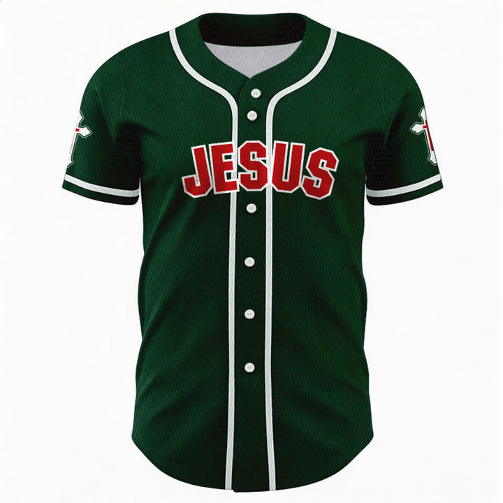 Christianartworkshop Das Kreuz ist der Beweis für Gottes Liebe Unisex-Baseballtrikot - image 44