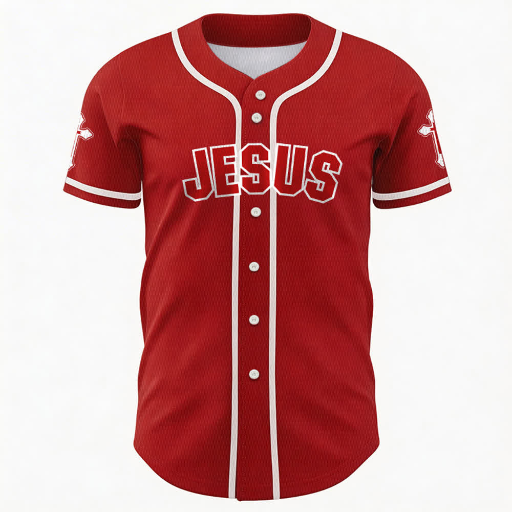 Christianartworkshop Das Kreuz ist der Beweis für Gottes Liebe Unisex-Baseballtrikot - image 51