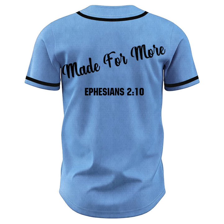 Christianartworkshop Made For More Ephesians 2:10 Unisex Baseball Jersey - image 29