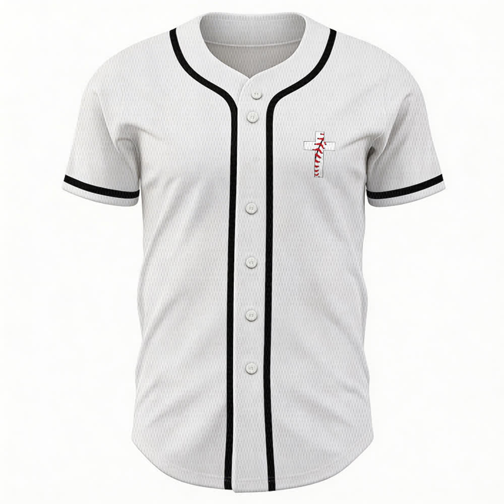 Christianartworkshop Philipper 4:13 Ich kann alles tun Unisex-Baseballtrikot - image 9