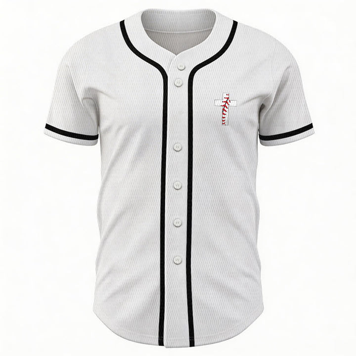 Christianartworkshop Philipper 4:13 Ich kann alles tun Unisex-Baseballtrikot - image 9