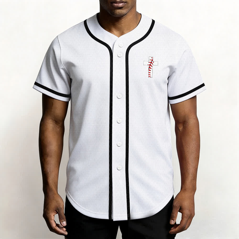 Christianartworkshop Philipper 4:13 Ich kann alles tun Unisex-Baseballtrikot - image 13