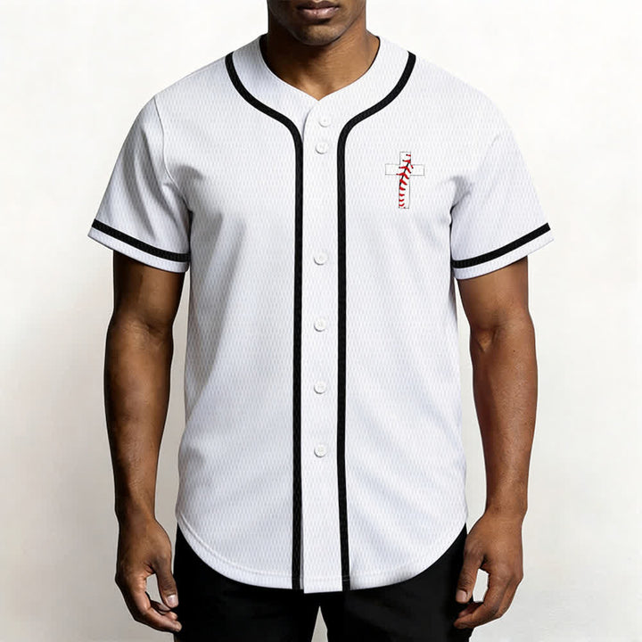 Christianartworkshop Philipper 4:13 Ich kann alles tun Unisex-Baseballtrikot - image 13