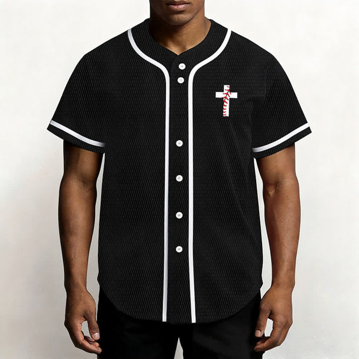 Christianartworkshop Philipper 4:13 Ich kann alles tun Unisex-Baseballtrikot - image 20