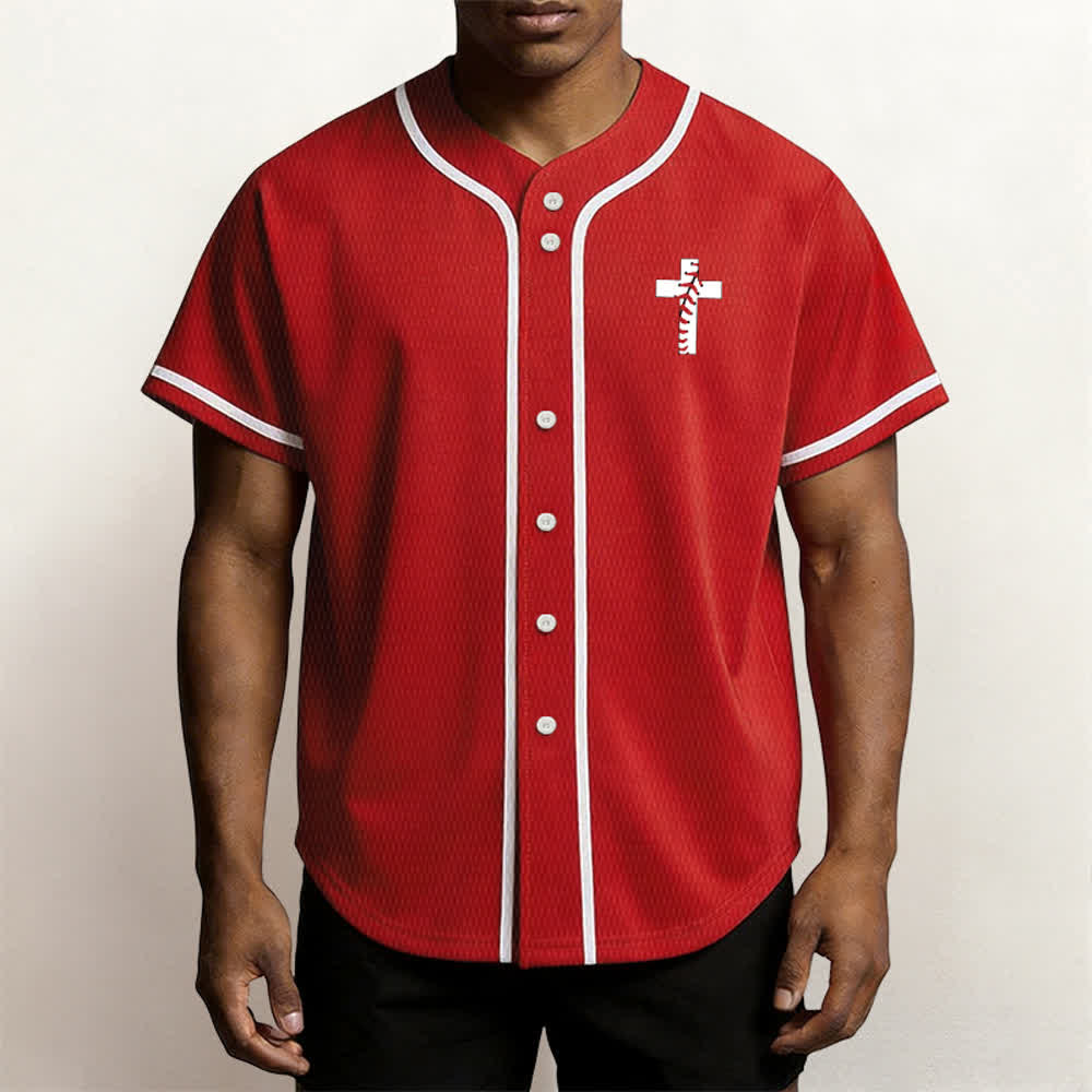 Christianartworkshop Philipper 4:13 Ich kann alles tun Unisex-Baseballtrikot - image 27