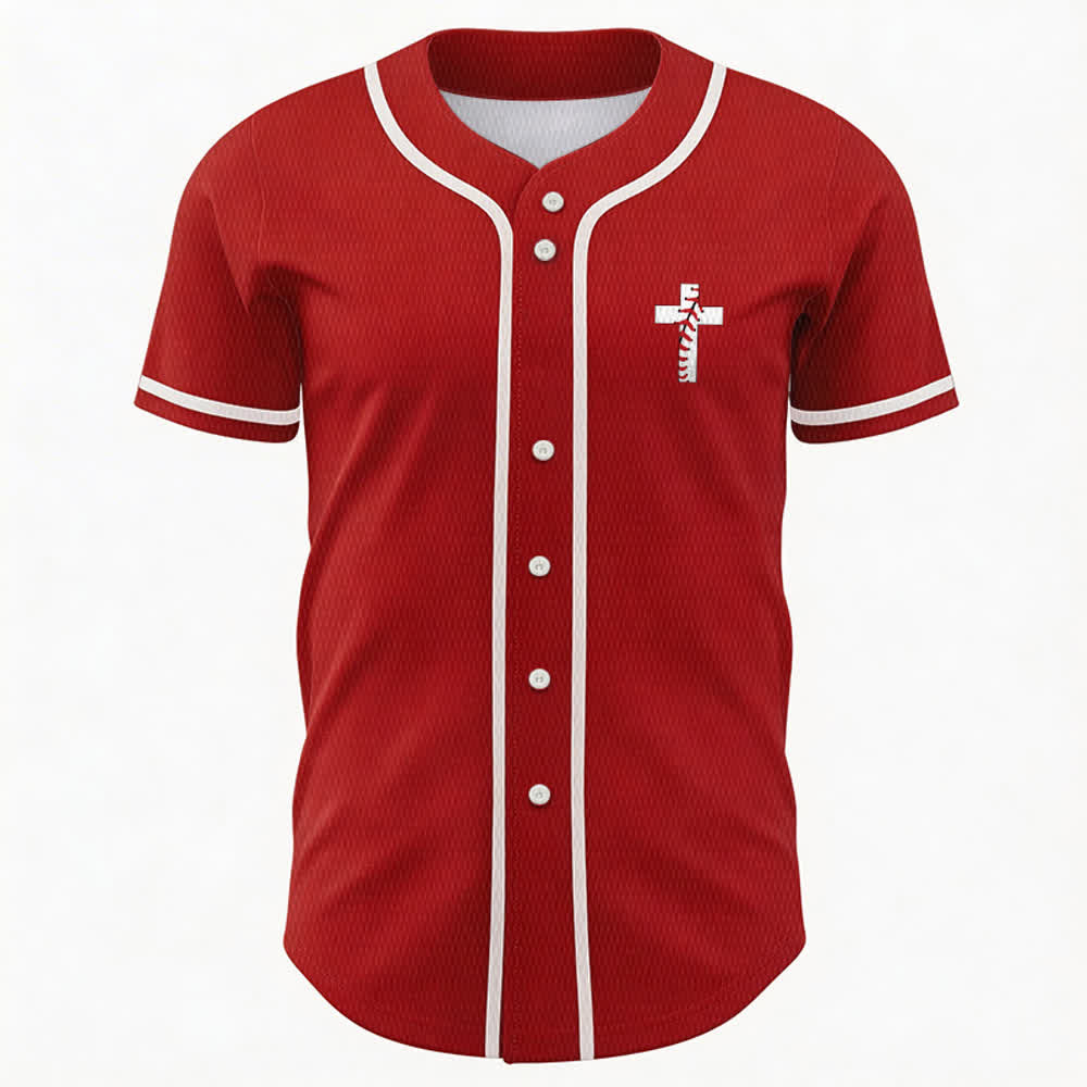 Christianartworkshop Philipper 4:13 Ich kann alles tun Unisex-Baseballtrikot - image 25