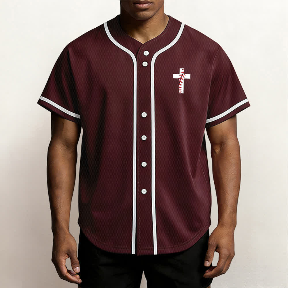 Christianartworkshop Philipper 4:13 Ich kann alles tun Unisex-Baseballtrikot - image 34
