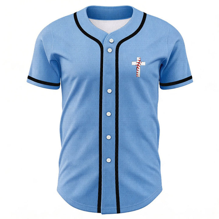 Christianartworkshop Philipper 4:13 Ich kann alles tun Unisex-Baseballtrikot - image 37