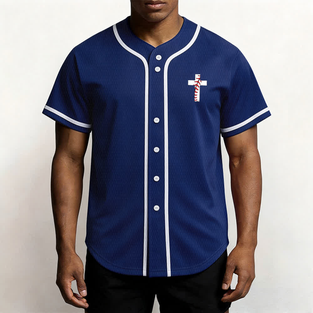 Christianartworkshop Philipper 4:13 Ich kann alles tun Unisex-Baseballtrikot - image 48