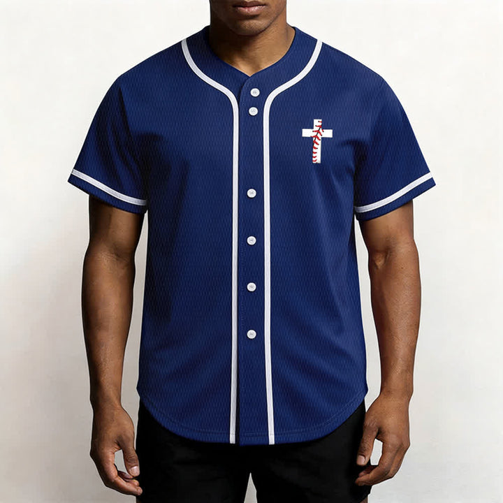 Christianartworkshop Philipper 4:13 Ich kann alles tun Unisex-Baseballtrikot - image 48