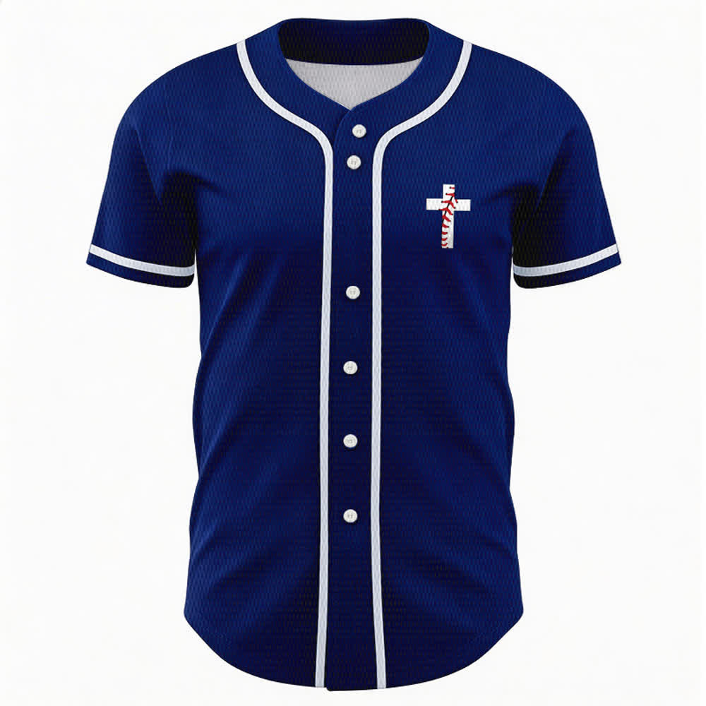 Christianartworkshop Philipper 4:13 Ich kann alles tun Unisex-Baseballtrikot - image 44