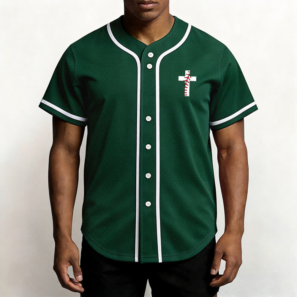 Christianartworkshop Philipper 4:13 Ich kann alles tun Unisex-Baseballtrikot - image 55