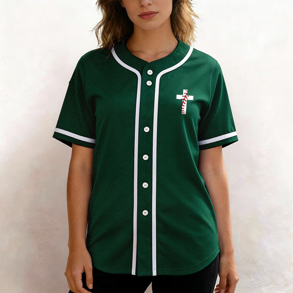 Christianartworkshop Philipper 4:13 Ich kann alles tun Unisex-Baseballtrikot - image 53