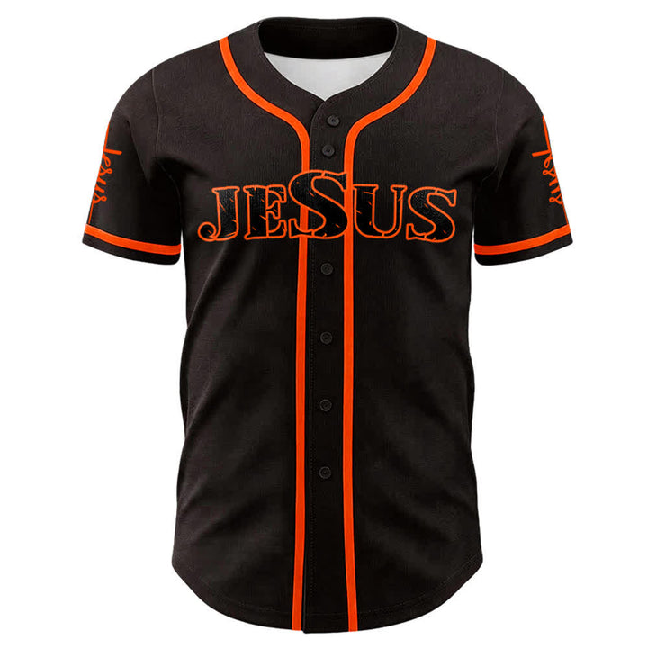 Christianartworkshop Jesus Kreuz Nagel und Dornenkrone Baseballtrikot - image 11