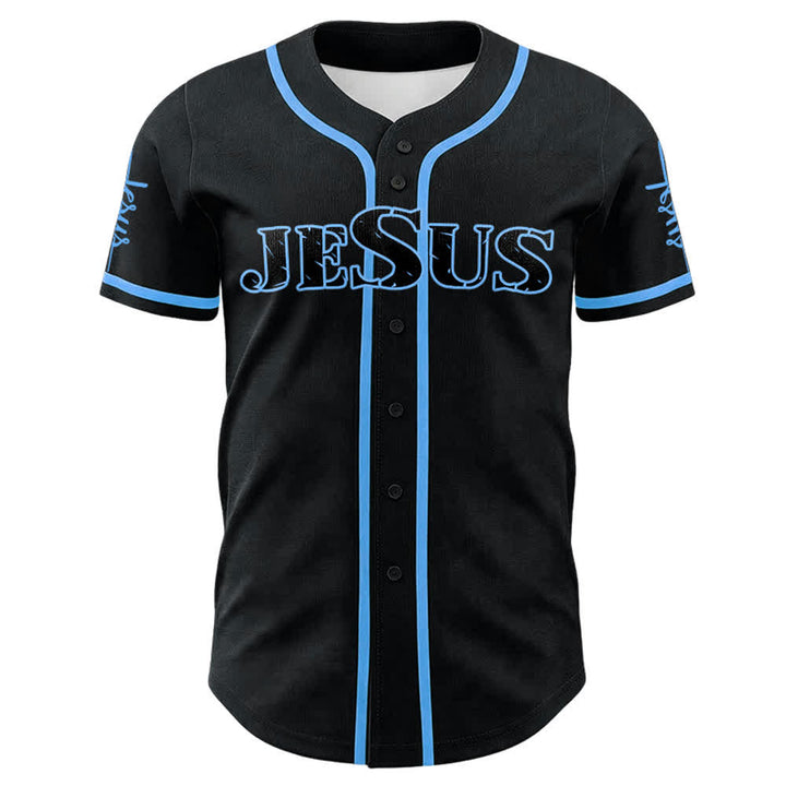 Christianartworkshop Jesus Kreuz Nagel und Dornenkrone Baseballtrikot - image 17