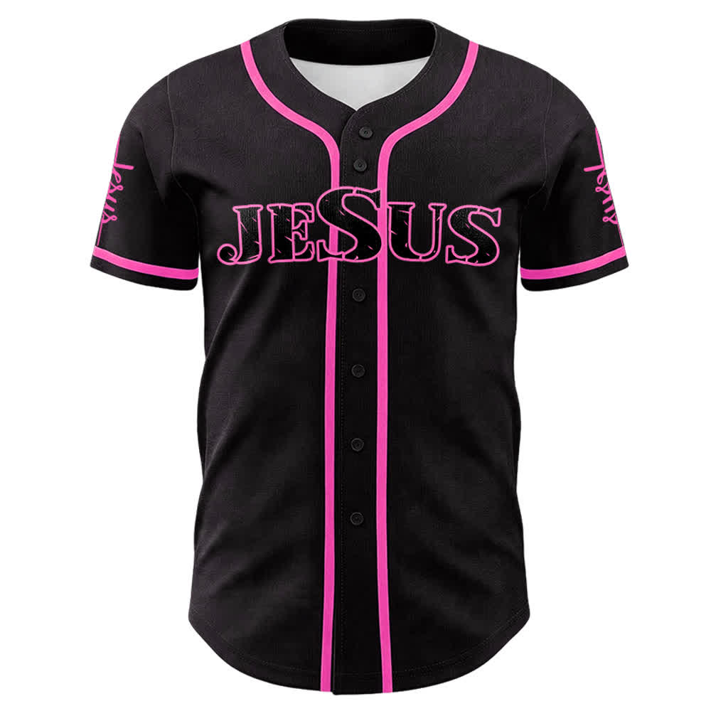 Christianartworkshop Jesus Kreuz Nagel und Dornenkrone Baseballtrikot - image 20